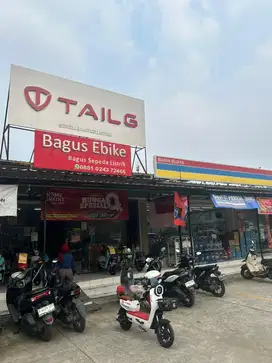 Menyediakan beraneka brand sepeda listrik