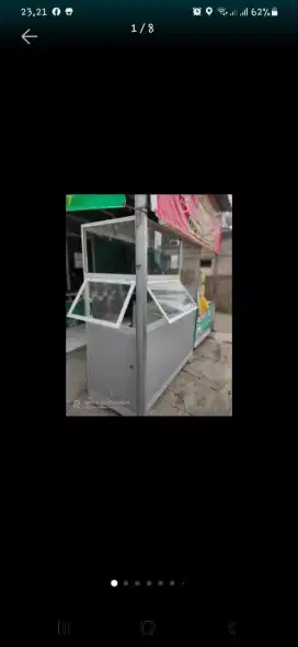 gerobak aluminium mulus kuat