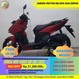 HONDA NEW VARIO 160 CBS 2023 CASH/KREDIT DP MULAI 600RB