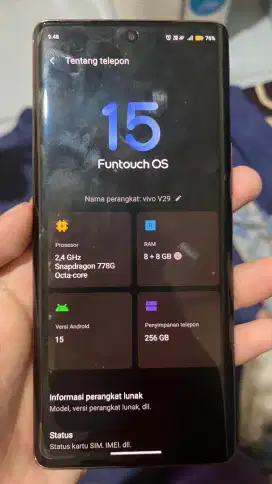 Vivo V29 5g second