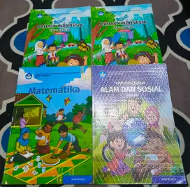 Paket Buku Kelas IV SD Dari Kemendiknas