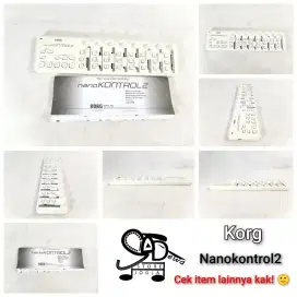 KORG NANOKONTROL2 NANO KONTROL  2 CONTROL KONTROL2 mixer digital