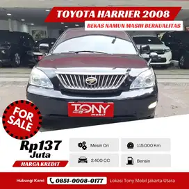 Toyota Harrier 2.4L Premium Sound 2008 Hitam