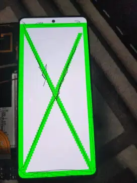 LCD samsung Note 10 lite original copotan mulus normal