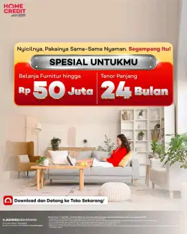 Segampang itu dapatkan furniture dengan promo cicilan bunga 0%