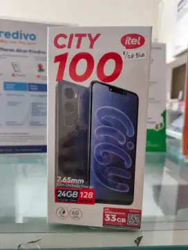 Itel City 100 Ram 8GB+16GB/128GB,Baru,SegelBox,Garansi Resmi,Original