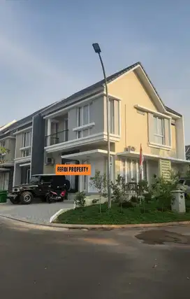 Rumah Hook Cantik Lokasi Strategis di Jalan Utama Citraland Cibubur