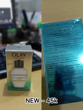 Olay Luminous Intensive Brightening Lotion SPF 15 UV Niacinamide Cream