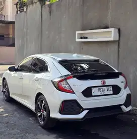 Honda Civic Turbo E Hatchback 2018 putih bandung