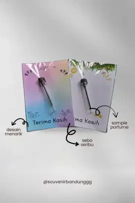 SERBA SERIBU Souvenir Sample Parfume