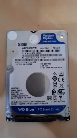 Hardisk Laptop 500GB WD Sata