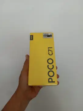 [ berminat wa saja ] Poco C71 4/128 Garansi resmi 15bln