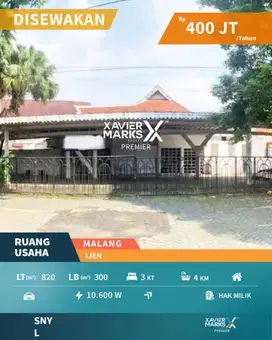 Ruang Usaha Dekat Berbagai Kampus di Ijen Malang