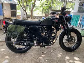Dijual Kawasaki W175 black Style Tahun 2021
