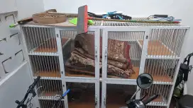KANDANG KUCING 2 TINGKAT