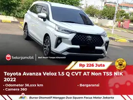 [ PAJAK PANJANG ] Toyota Avanza Veloz 1.5 Q CVT AT Putih 2022 2023