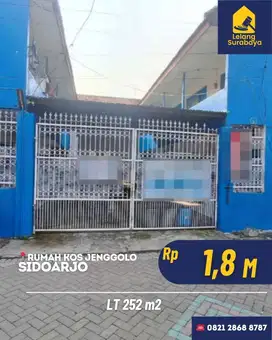 Rumah Kos  Jenggolo Sidoarjo