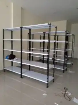 rak besi rak gudang setock ready