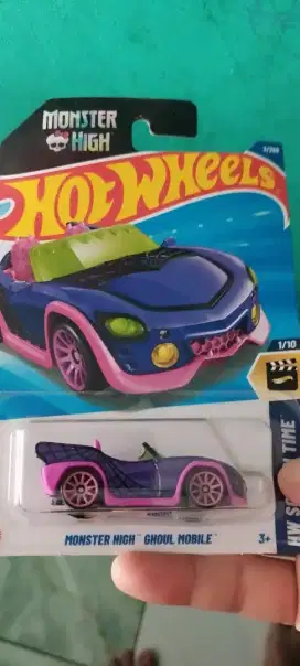Jual hotweels Monster high Ghoul mobil