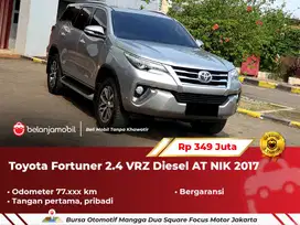 [ GARANSI 1TH ] Toyota Fortuner 2.4 VRZ Diesel AT 2017/2018