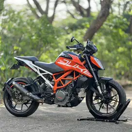 KTM DUKE 390 ABS ORANGE 2021 KM 10K PAJAK HIDUP SANGAT GRES