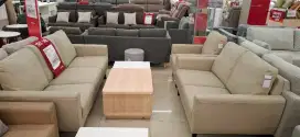 SOFA SET BAHAN KULIT MURAH