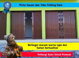 Pintu Garasi dan Toko Folding Gate Berkualitas Harga Promosi