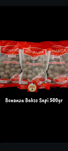 Bonanza bakso sapi 500gr - Brontz jogja