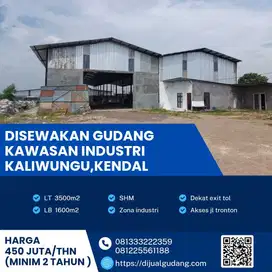 Disewakan Gudang Strategis 3.500m² di Kendal – Akses Kontainer,