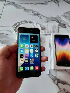 iPhone SE 3 5G 2022 128 ID/A Digimap Istimewa No Minus Fullset Like Ne