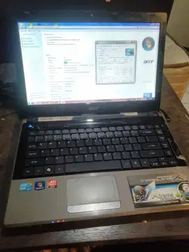 Dijual cepat Laptop Acer Aspire 4820TG 14 area Medan