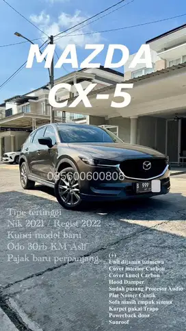 [LOW KM MILIK PRIBADI] Mazda CX-5 2021/2022 Unit istimewa