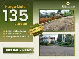 Tanah Kavling Murah Siap Bangun SHM Ready di Mundingan