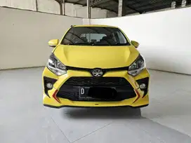 Toyota Agya G TRD AT ( Matic ) 2021 Kuning Low km baru 17rban Mulus