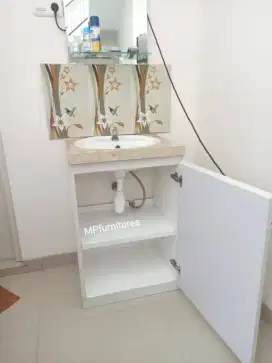 Credenza Lemari bawah meja wastafel