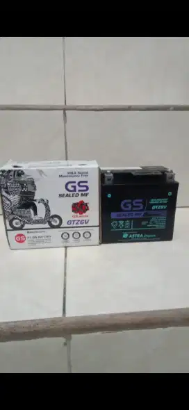 Aki kering gs gtz6v kondisi normal lokasi bintaro pondok aren tang-sel