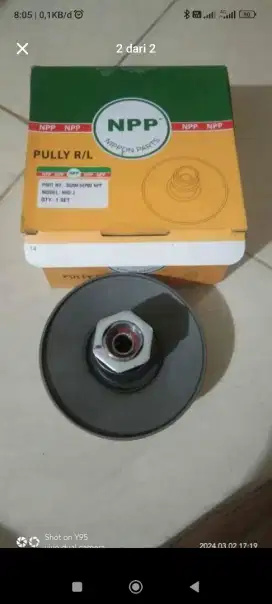 Pully belakang Yamaha Mio j