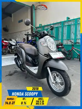 HONDA SCOOPY 2018 NEGO GAS POLL MASZEHH HIKMAH MOTOR KEPUH
