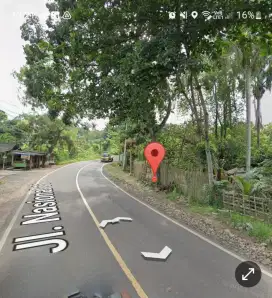 Dijual Tanah SHM 5.540 m2 di Jalan Raya Cipanas KM 14