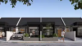 DIJUAL RUMAH MODERN SIAP HUNI HASIL DESIGN ARSITEK DI KEBALEN