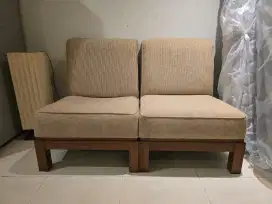 Sofa kayu 2 unit