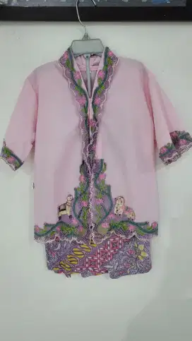 Baju Kebaya Anak Perempuan 1 set dengan skort (rok celana)