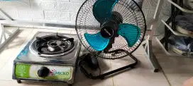 Jual kipas sama kompor 1 tungku tanpa slang
