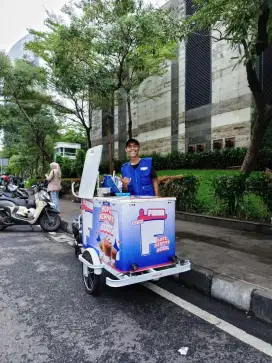 LOKER Rider Kopi Gerobak FOMO Coffee