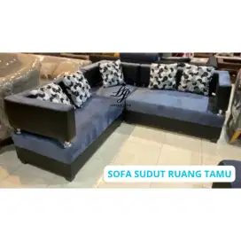 SOFA SUDUT RUANG TAMU