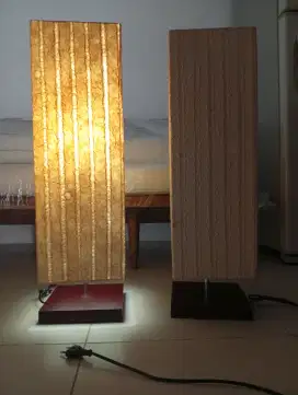 Lampu hias 2 unit terawat berfungsi dengan baik