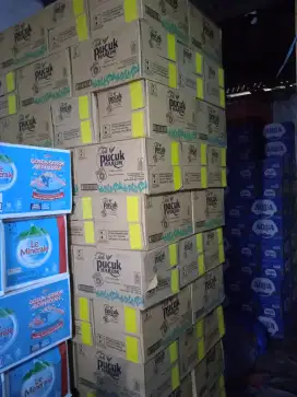 Jual minuman kemasan teh pucuk dan Nipis madu