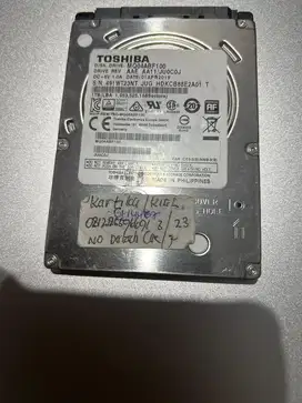 Dijual Cepat HardDisk 1TB