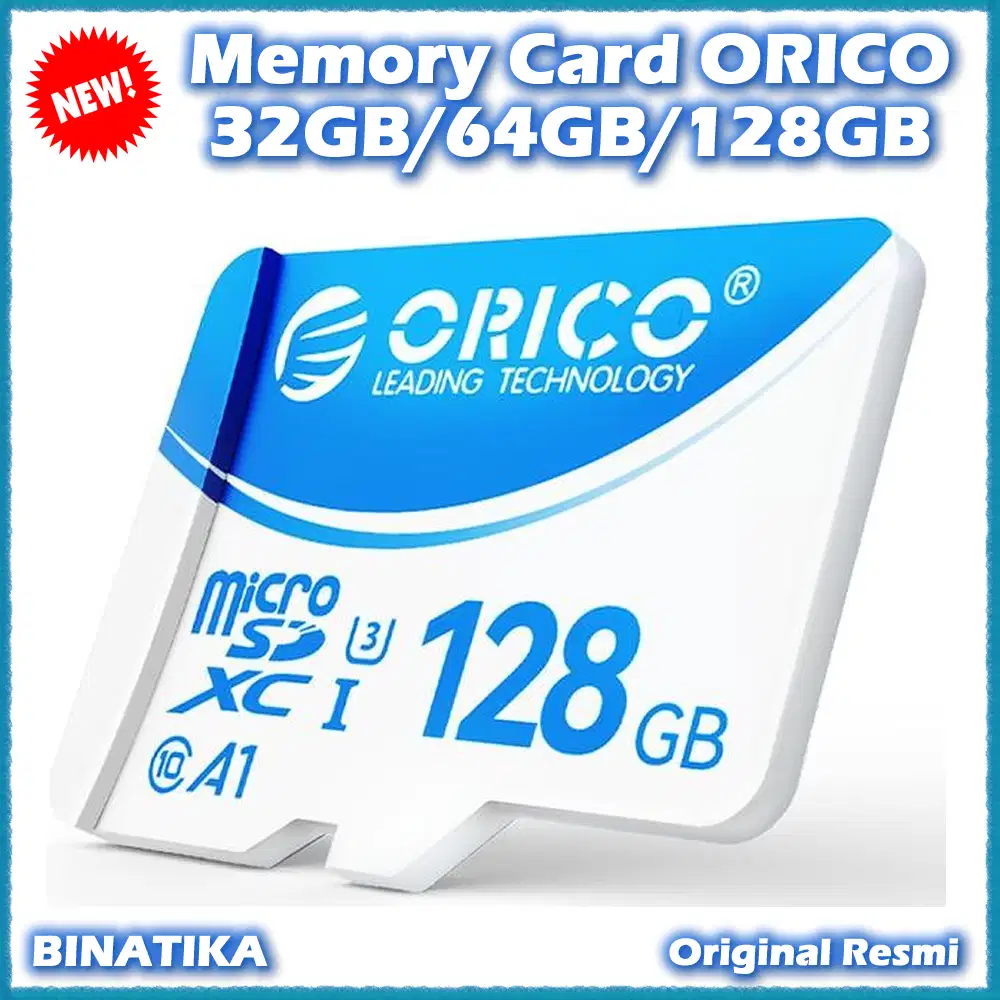 Kartu Memori ORICO 16GB/32GB/64GB/128GB microSDXC UHS-Ι Memory Card
