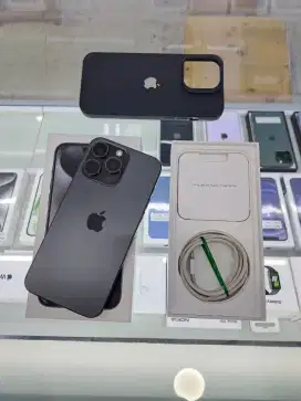Second IPhone 15 Pro Max 256GB Black Ex IBOX Mulus Like New Nego